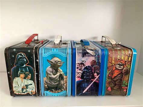 vintage Star Wars lunch boxes